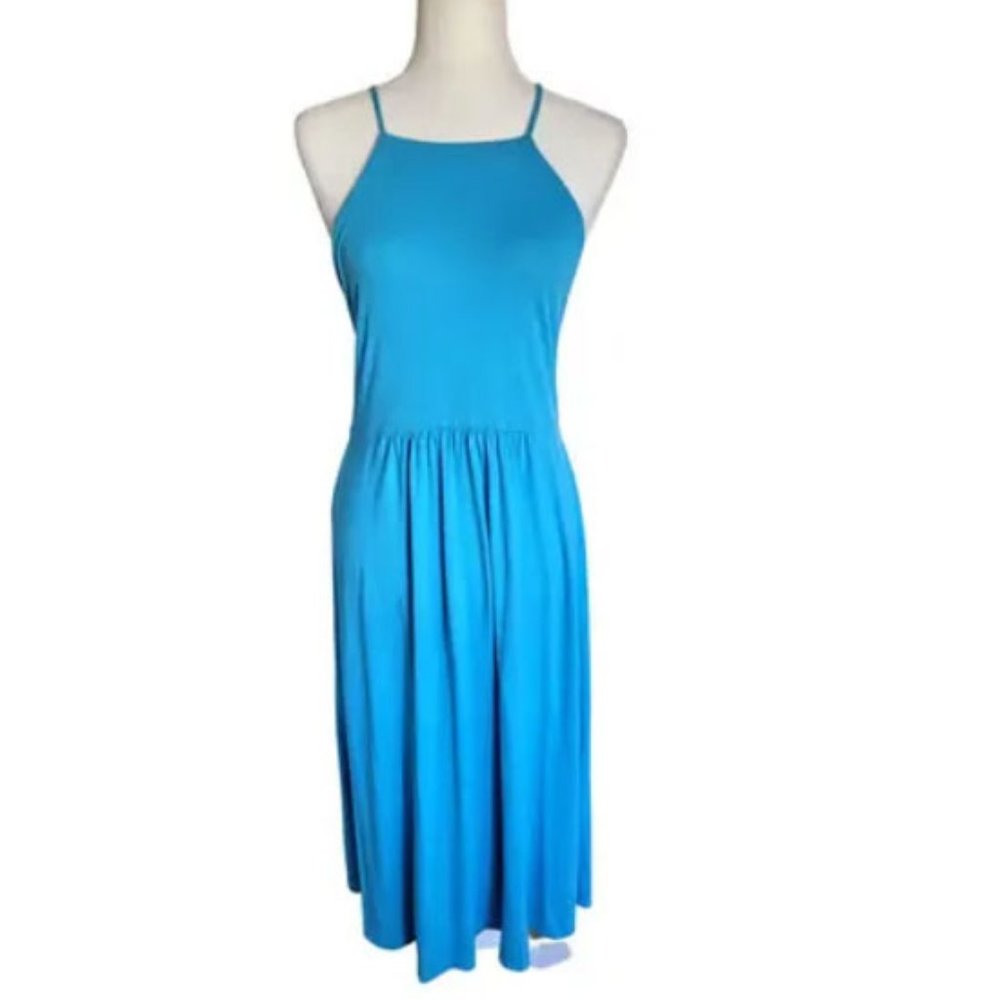 Beautiful Halter-neck Midi Dress